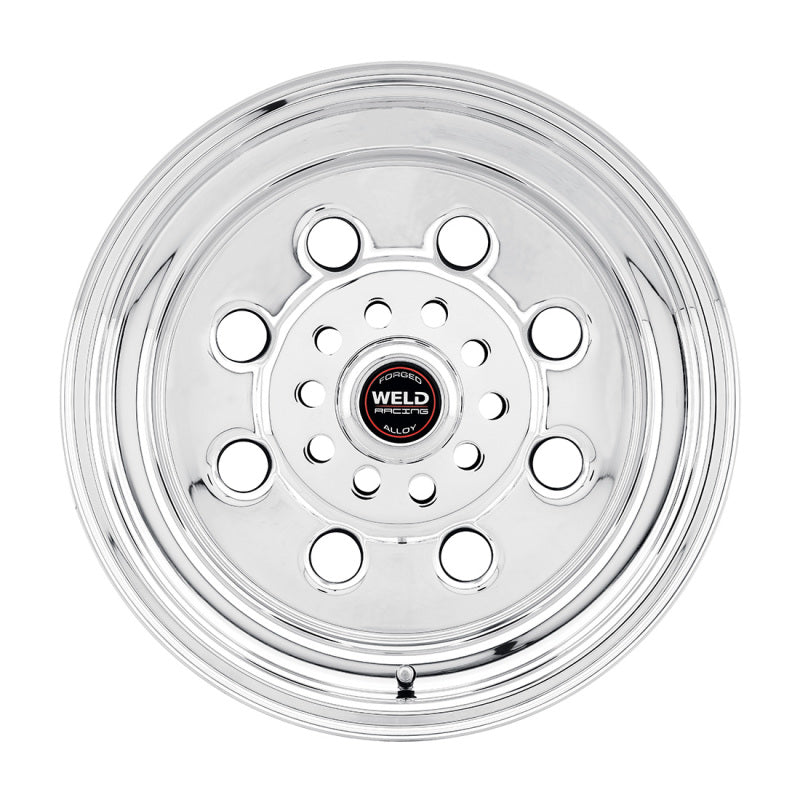 Weld Draglite 15x3.5 Inch Polished Aluminum Wheel - 4x108 & 4x4.5 Bolt Pattern, 1.375 Inch Backspace