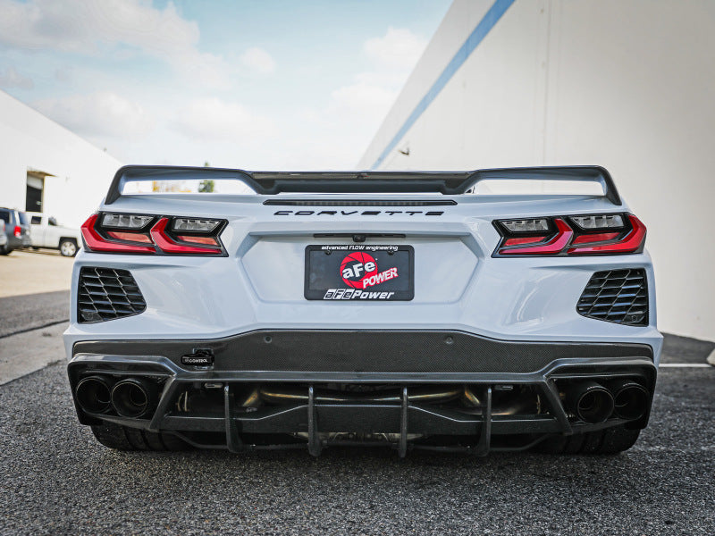 aFe Control Rear Tow Hook for Chevrolet Corvette C8 (2020-2024) - Black