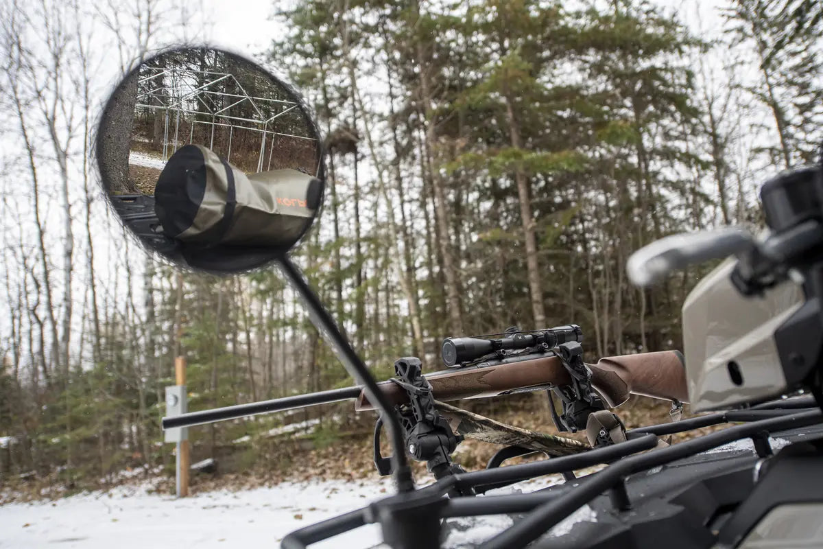 ATV Handlebar Rack Rearview Mirror