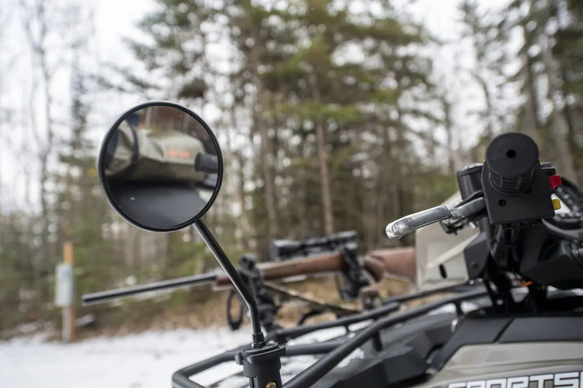 ATV Handlebar Rack Rearview Mirror