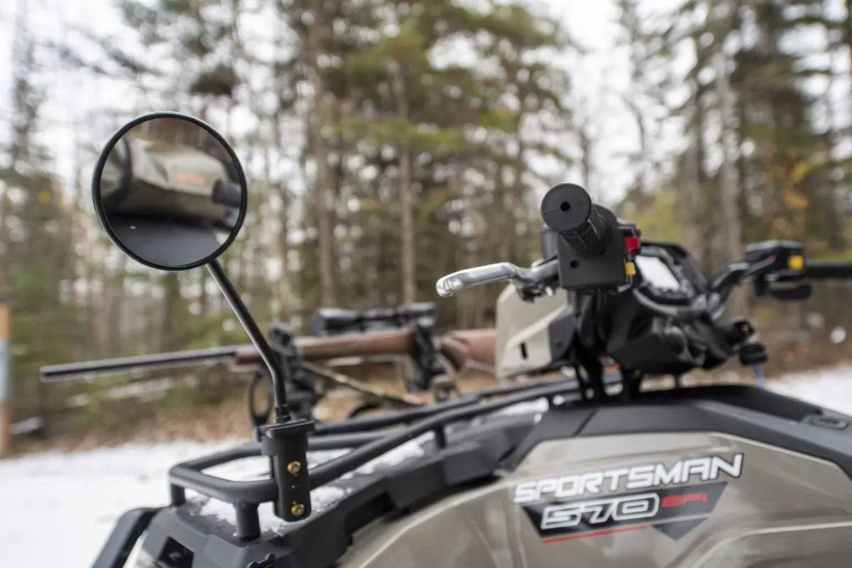 ATV Handlebar Rack Rearview Mirror