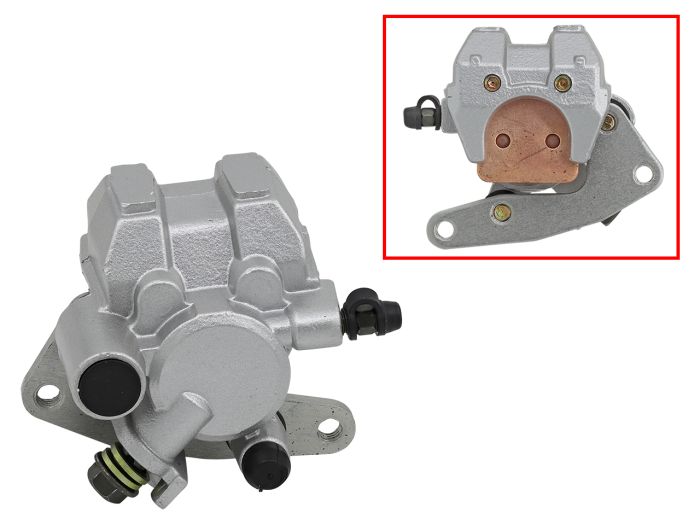 BRONCO BRAKE CALIPER, FRONT RIGHT WITH BRAKE PADS