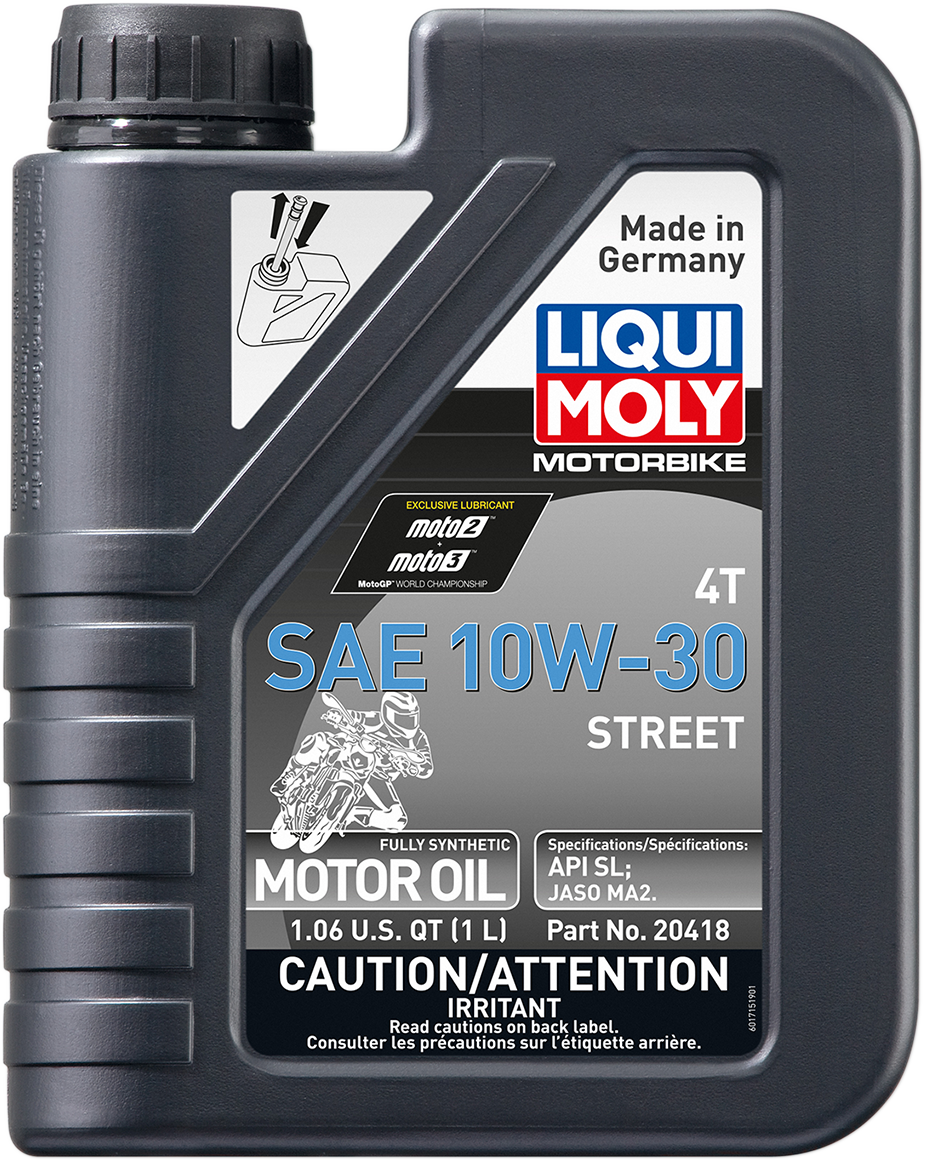 LIQUI MOLY Street 4T Oil - 10W-30 - 1 liter 20418