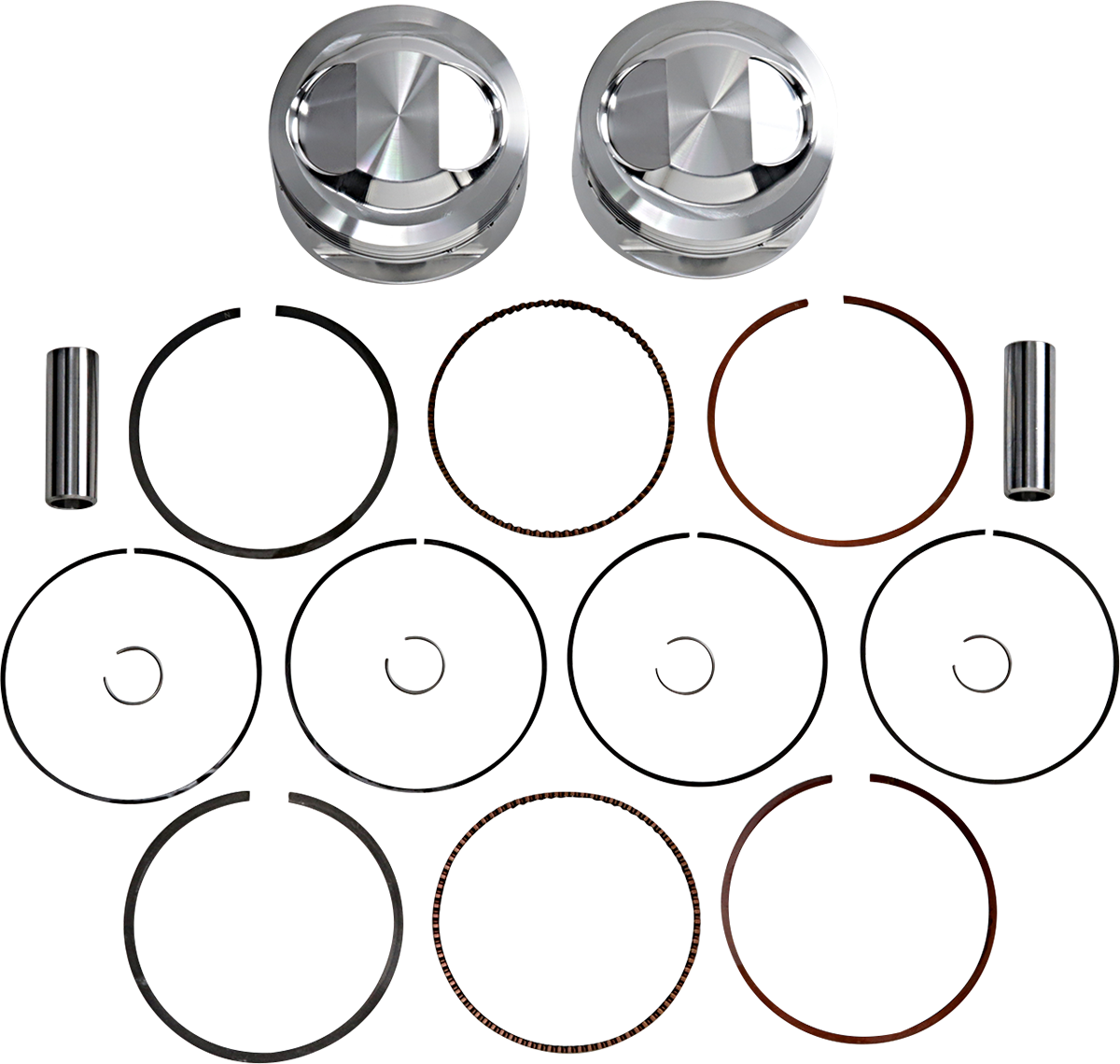 JE PISTONS Piston Kit - 94.00 mm - 11.5:1 CR - Ducati 157598