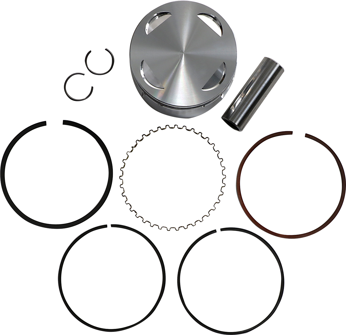 JE PISTONS Piston Kit - 101.00 mm - 10.6:1 CR - Honda 128996