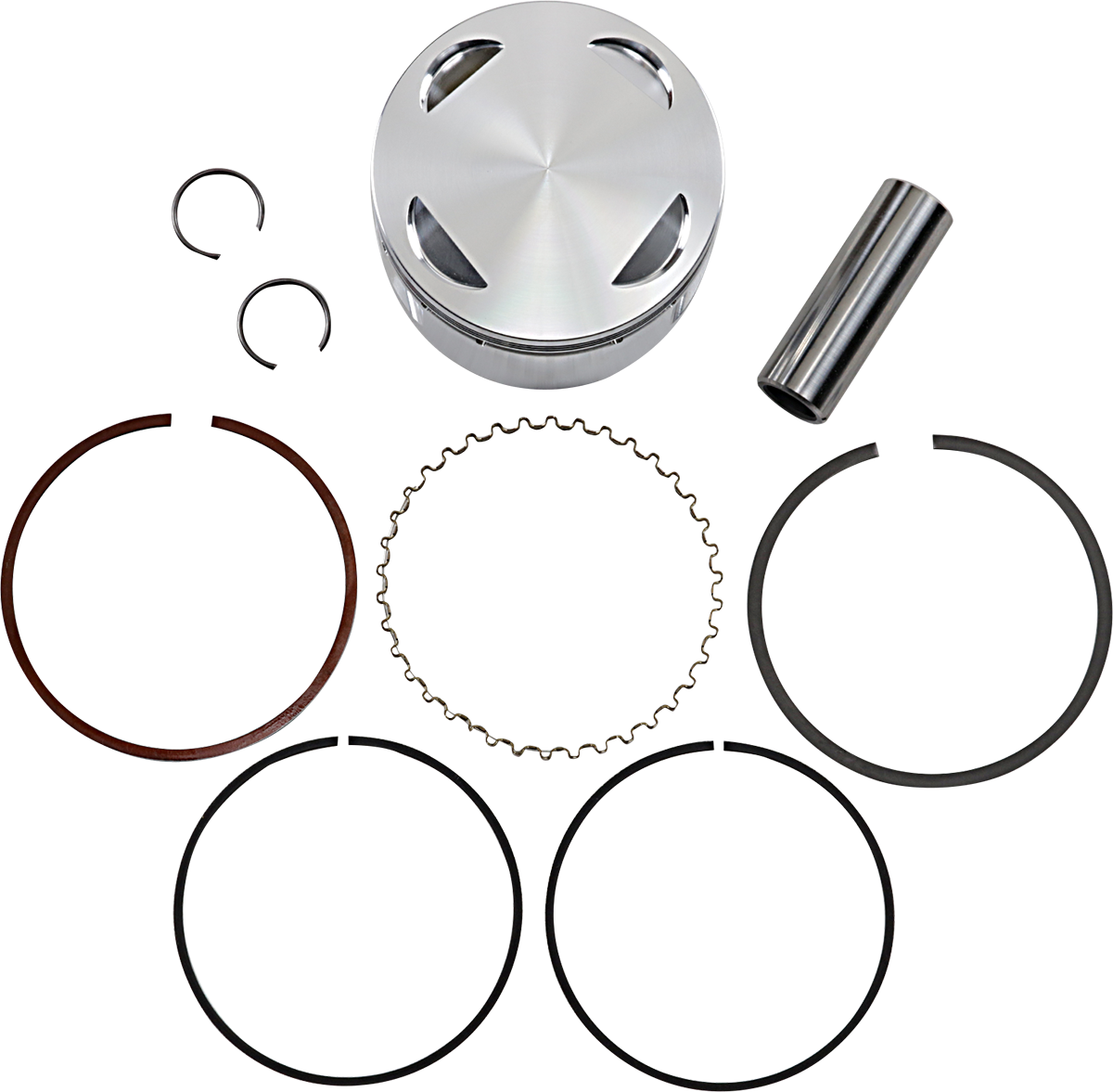 JE PISTONS Piston Kit - 100.00 mm - 11.25:1 CR - Honda 130682