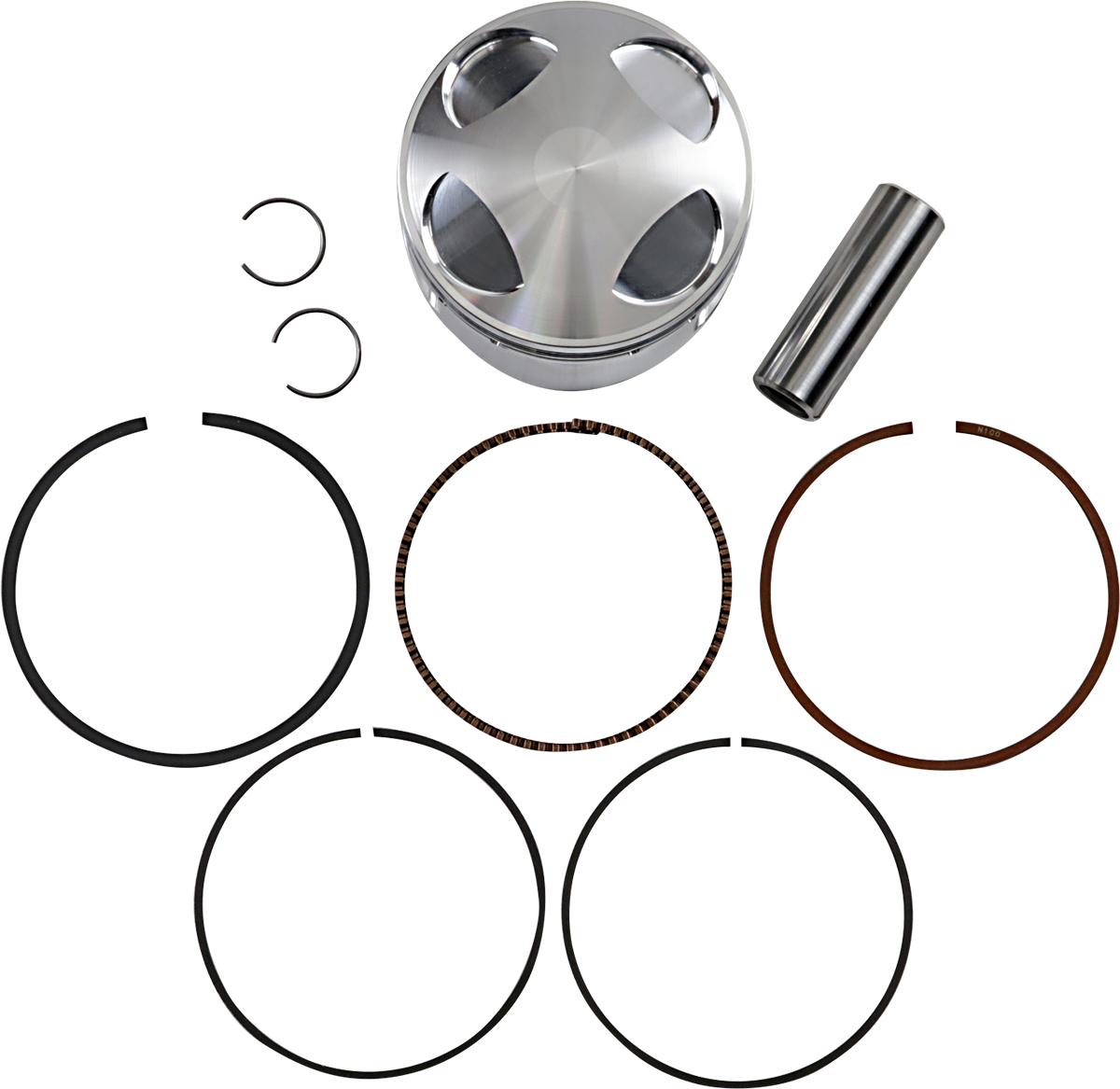 JE PISTONS Piston Kit - 86.00 mm - 10.6:1 CR - Honda 132699