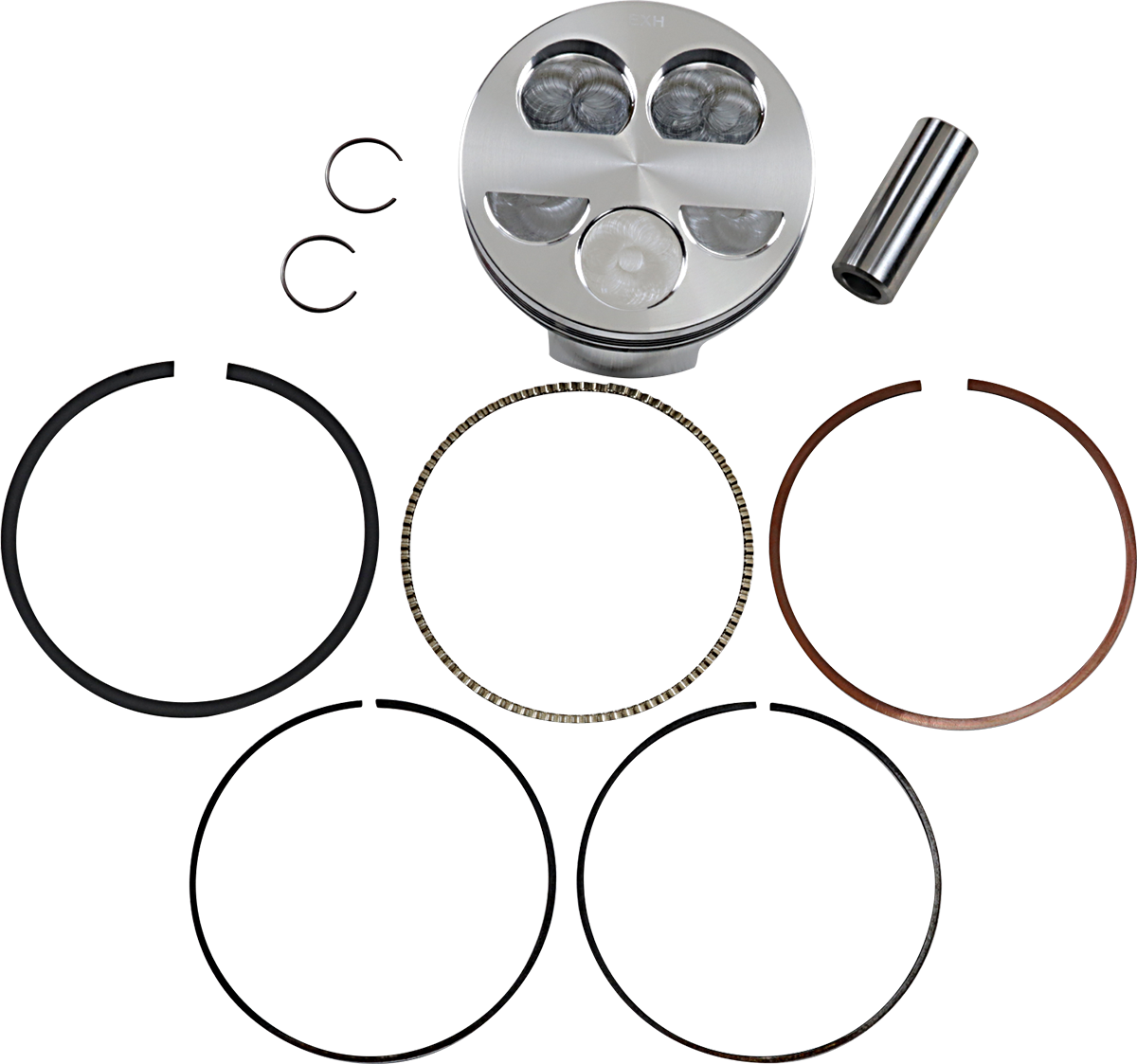 JE PISTONS Piston Kit - 98.00 mm - 13.0:1 CR - Yamaha 222086