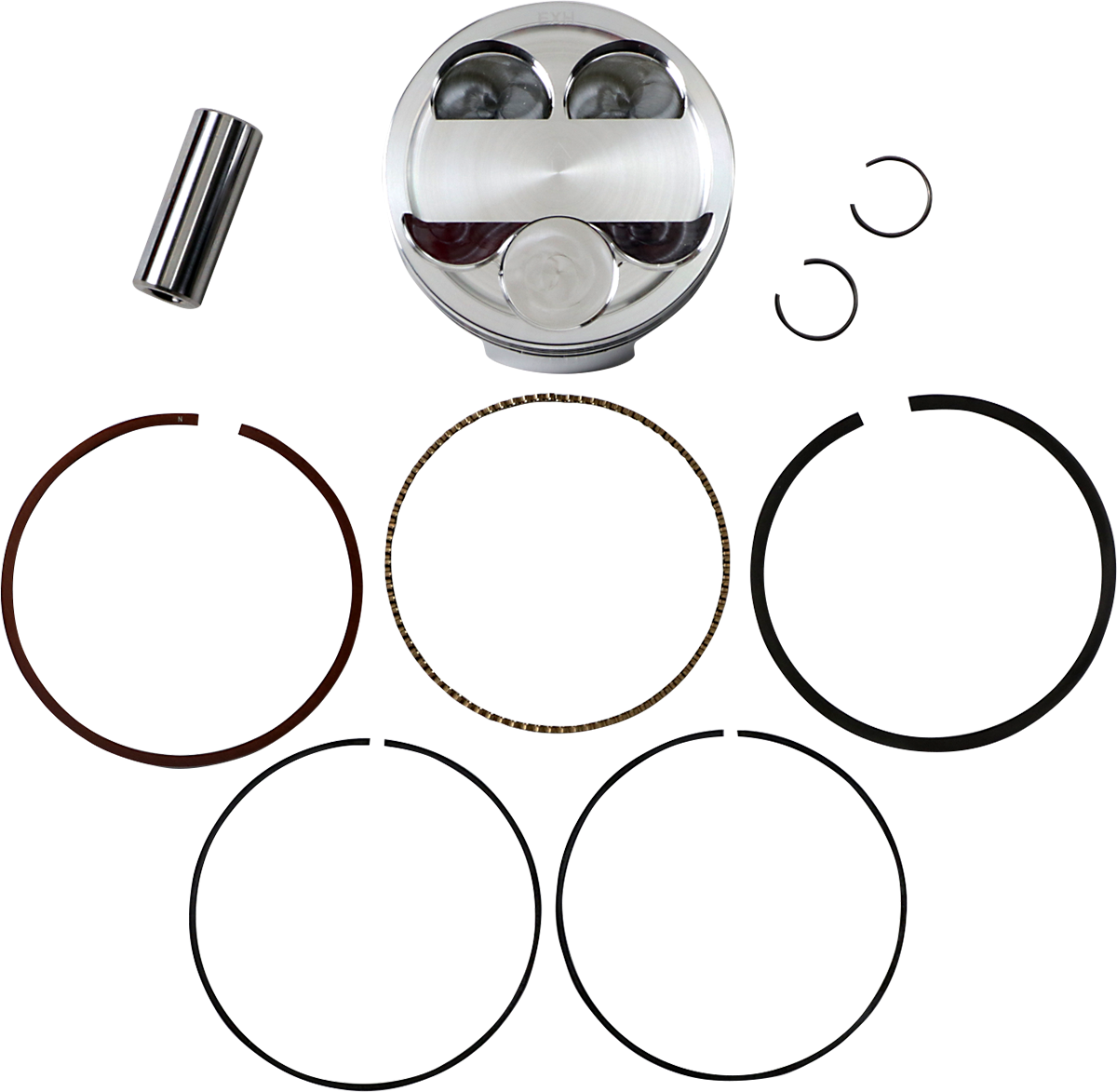 JE PISTONS Piston Kit - 95.00 mm - 12.5:1 CR - Yamaha 247957
