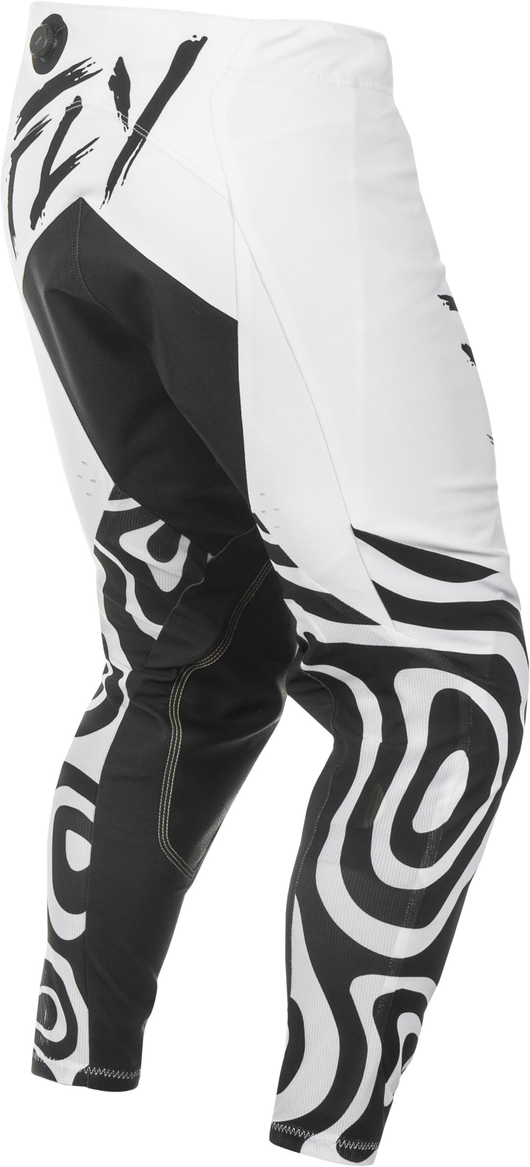 Fly Racing Evolution DST Abyss Offroad Pants White/Black US 28