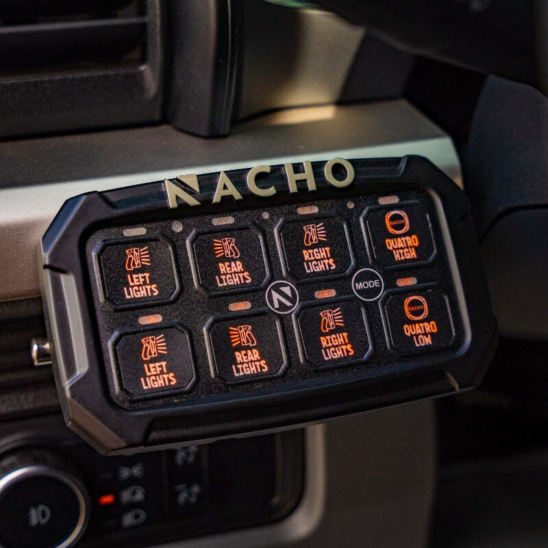 Nacho Offroad Technology NAC11SW 8-Switch Auxiliary Accessory Control System