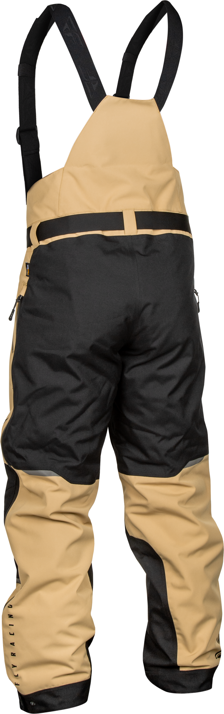Fly Racing Carbon Bib Black and Tan for Off-Road Motorcycles