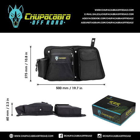 Polaris RZR Rear Door Bags | Chupacabra Offroad