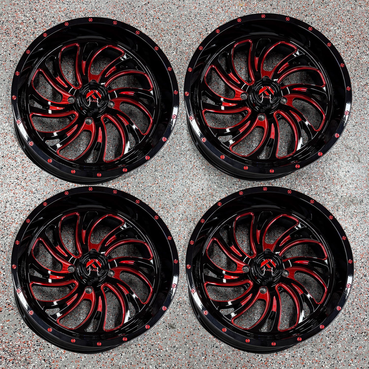 D642 Kompressor set of 4 wheels 4x137 20x7 (13mm) (GARAGE SALE)