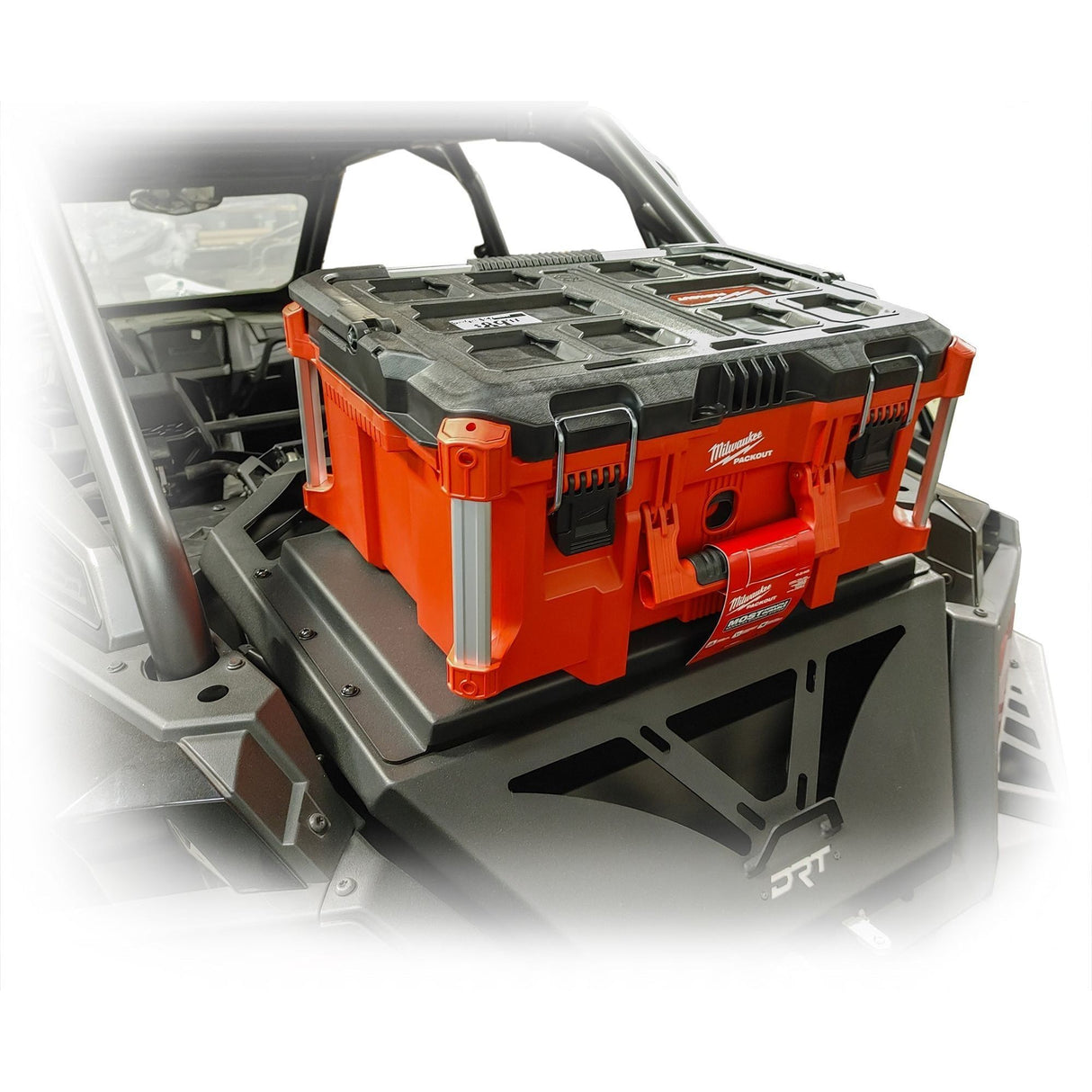 Polaris RZR Pro R Packout Mount for Tire Carrier / Adventure Rack | DRT Motorsports