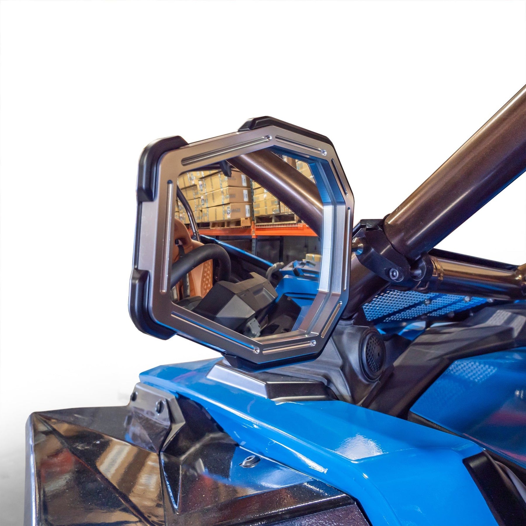 Billet Aluminum Tactical Convex Side Mirror Set | DRT Motorsports