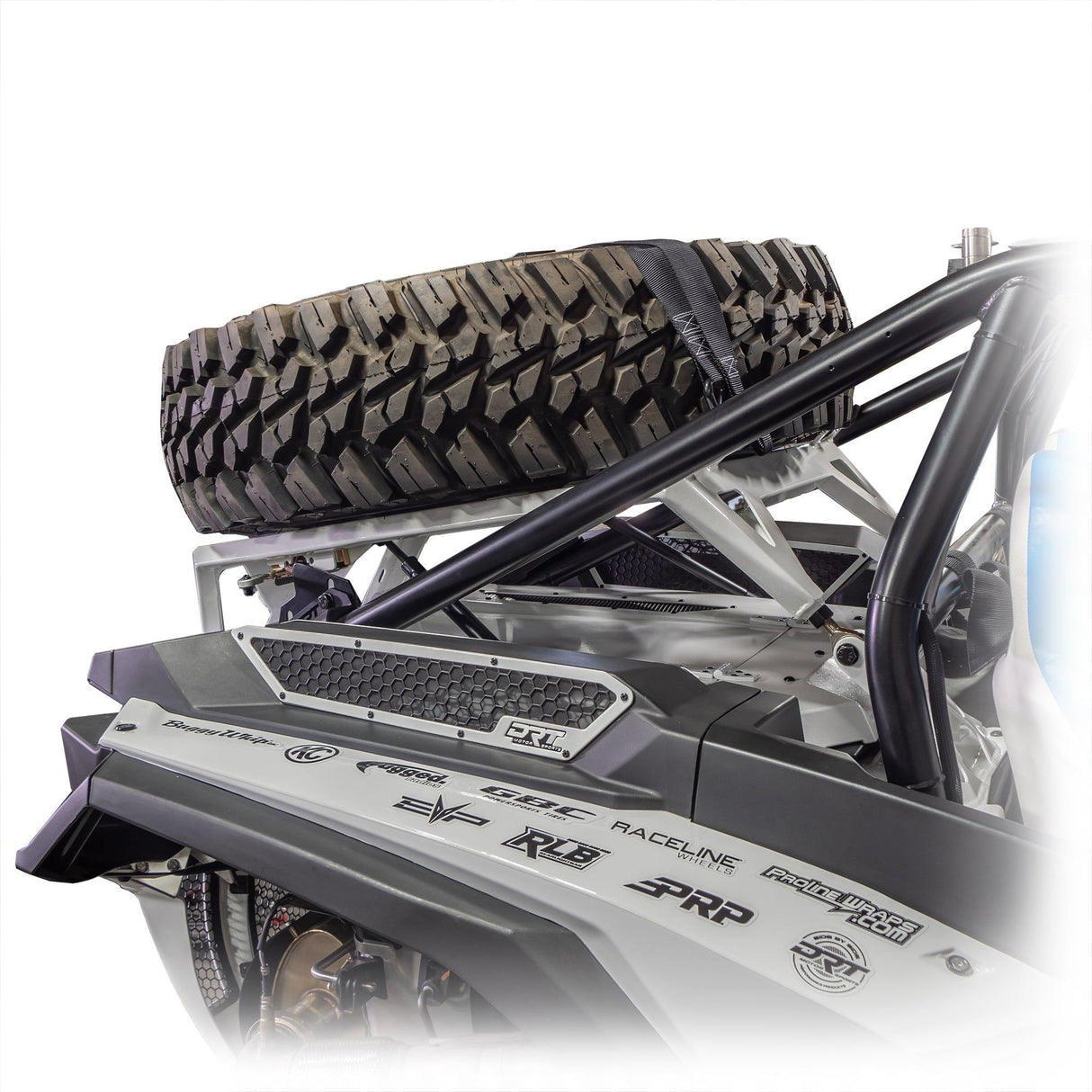 Polaris RZR XP Tire Carrier / Adventure Rack | DRT Motorsports