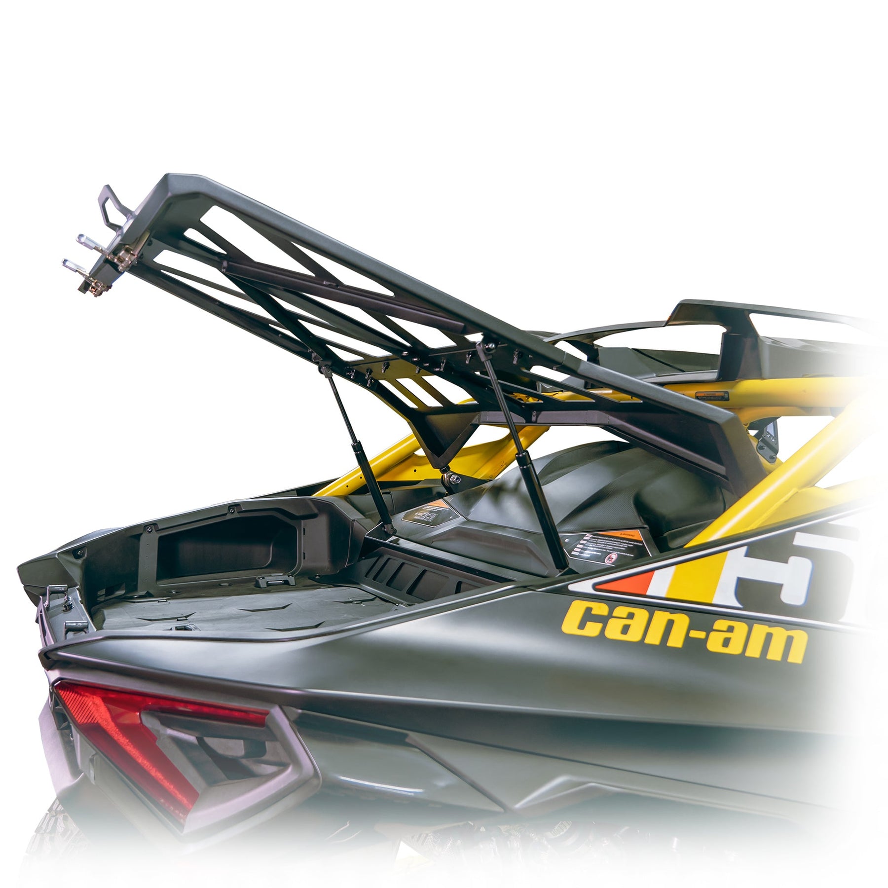 Can Am Maverick R Tire Carrier / Adventure Rack | DRT Motorsports