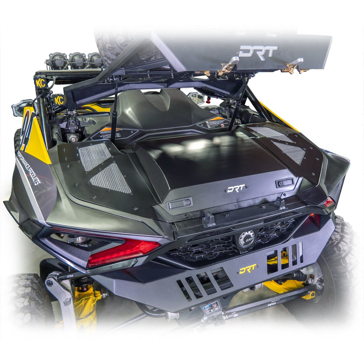 Can Am Maverick R Aluminum Trunk Enclosure | DRT Motorsports