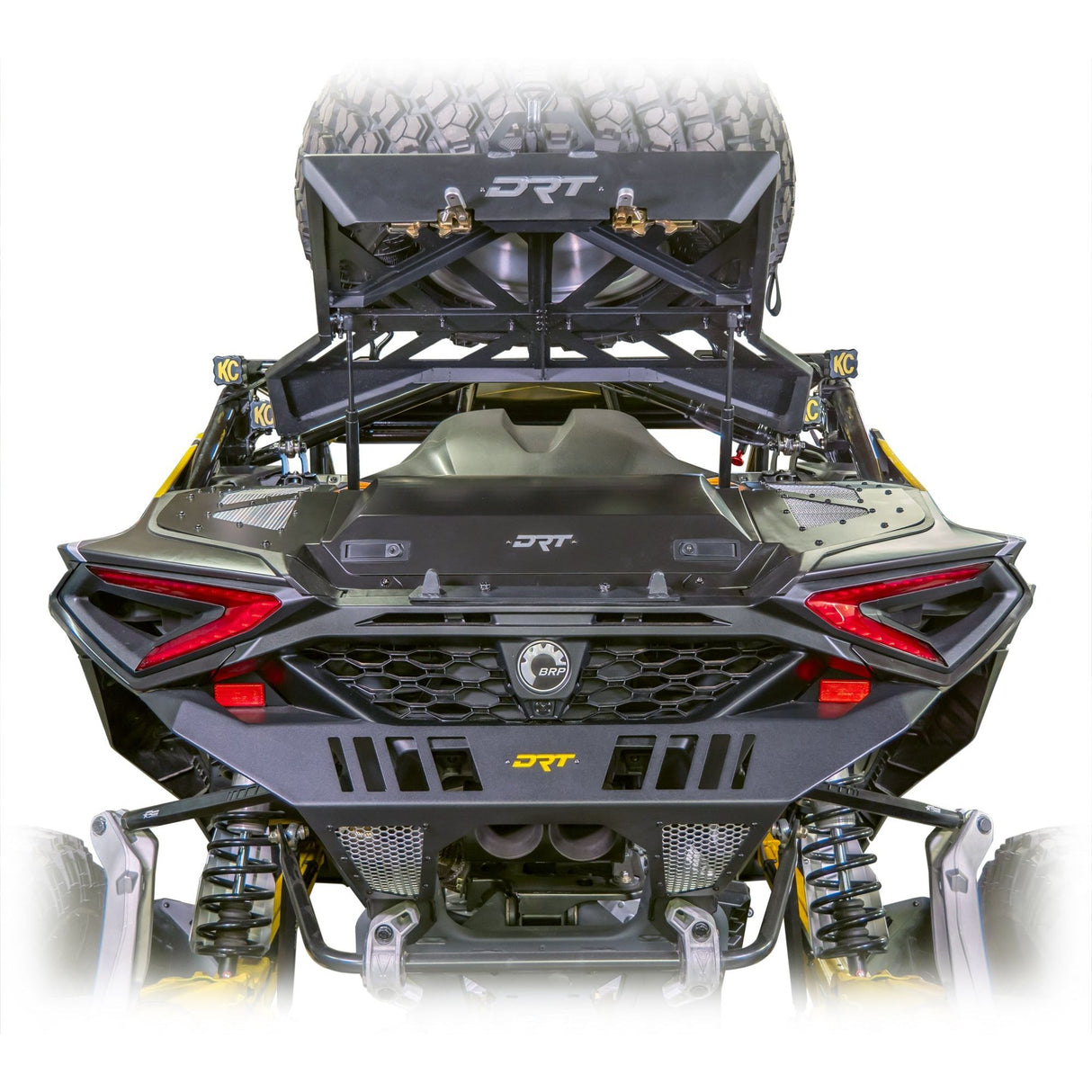 Can Am Maverick R Aluminum Trunk Enclosure | DRT Motorsports