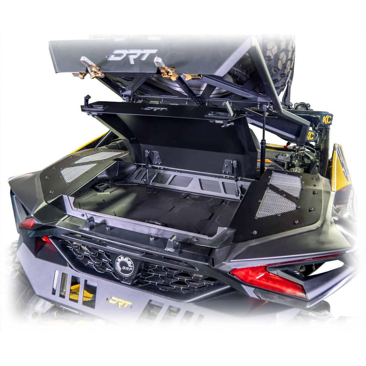 Can Am Maverick R Aluminum Trunk Enclosure | DRT Motorsports