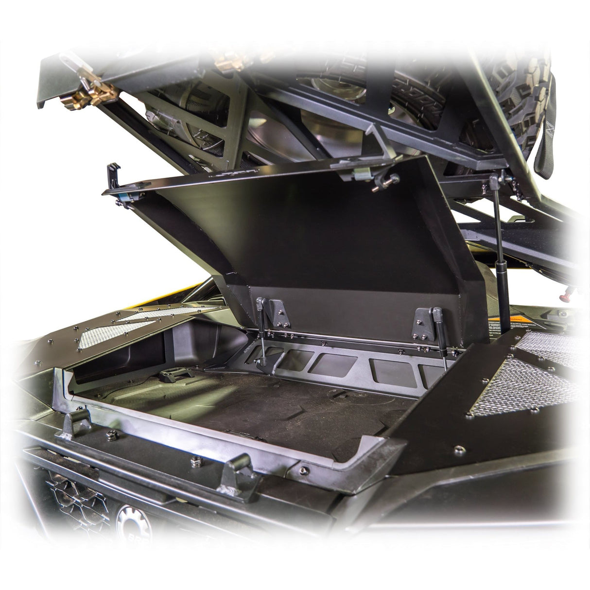 Can Am Maverick R Aluminum Trunk Enclosure | DRT Motorsports