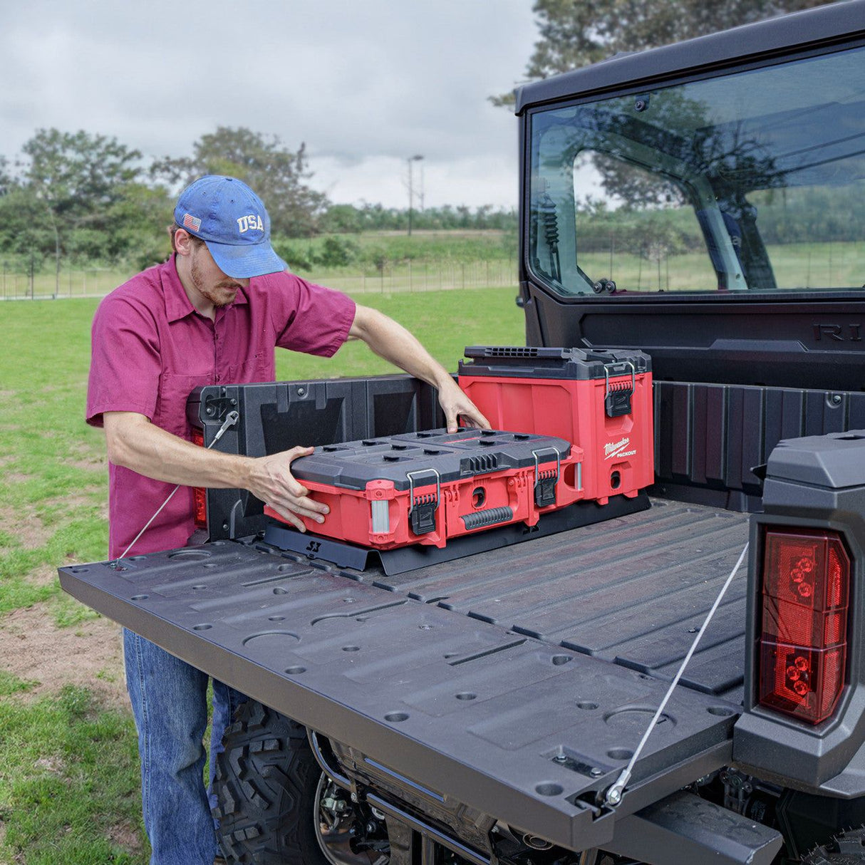 Kawasaki Ridge Milwaukee Packout Bed Mount | S3 Power Sports