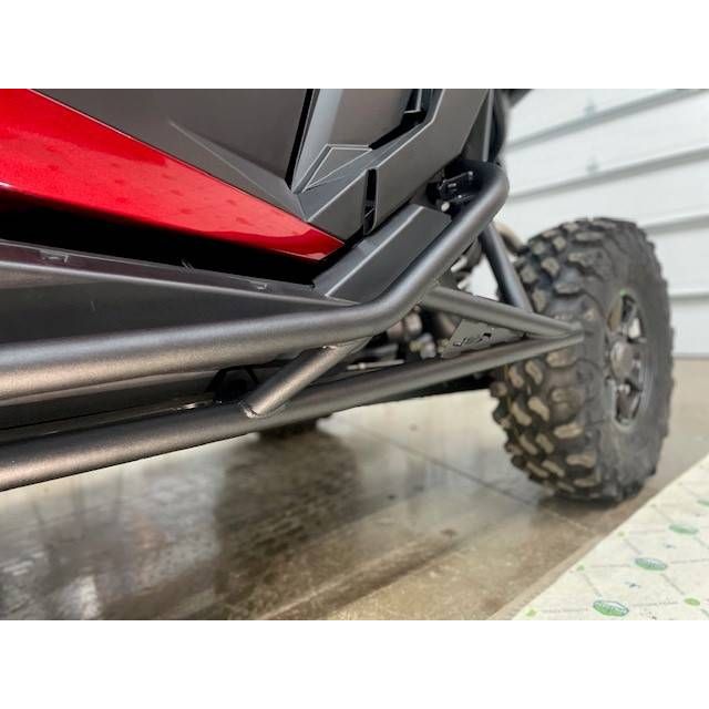 Polaris RZR Pro XP / Turbo R (2-Seat) Rocker Knockers with Tree Kicker Nerf Bars | Extreme Metal Products