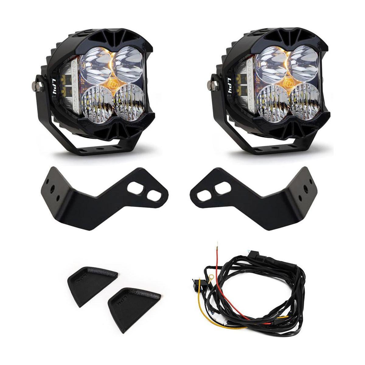 Can Am Maverick R LP4 A-Pillar Kit | Baja Designs