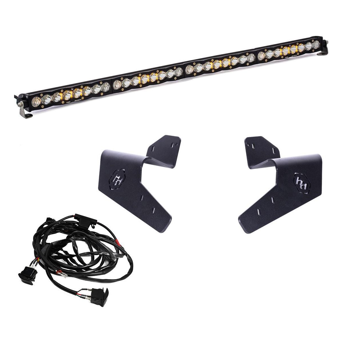 Can Am Maverick R 40" S8 Roof Mount Kit | Baja Designs