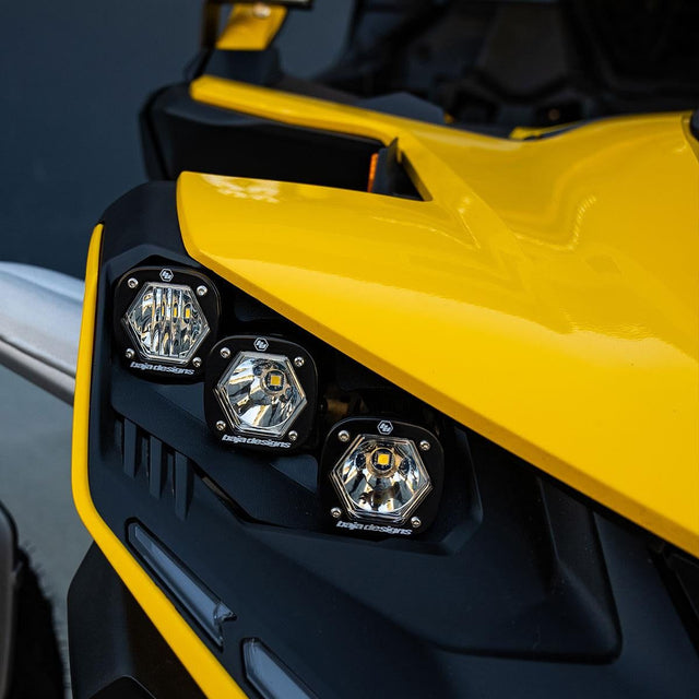 Can Am Maverick R Triple S1 "Unlimited" Headlight Kit | Baja Designs