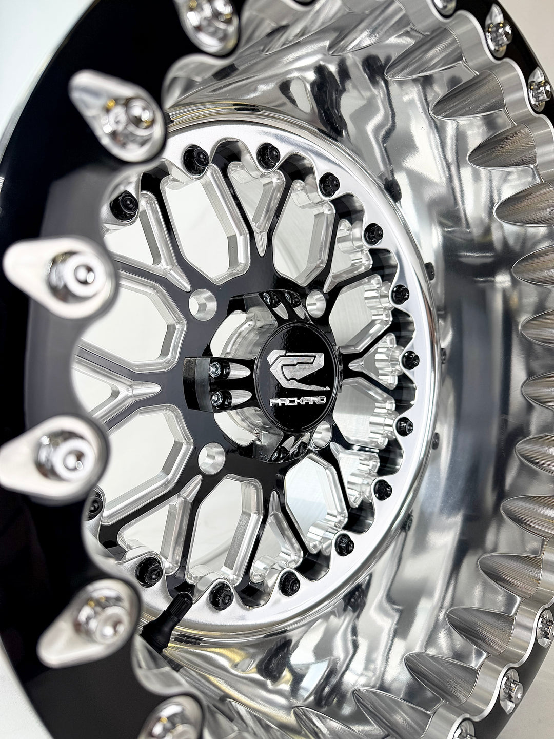 Wishbone - FF Forged Polished Beadlock - Gloss Black