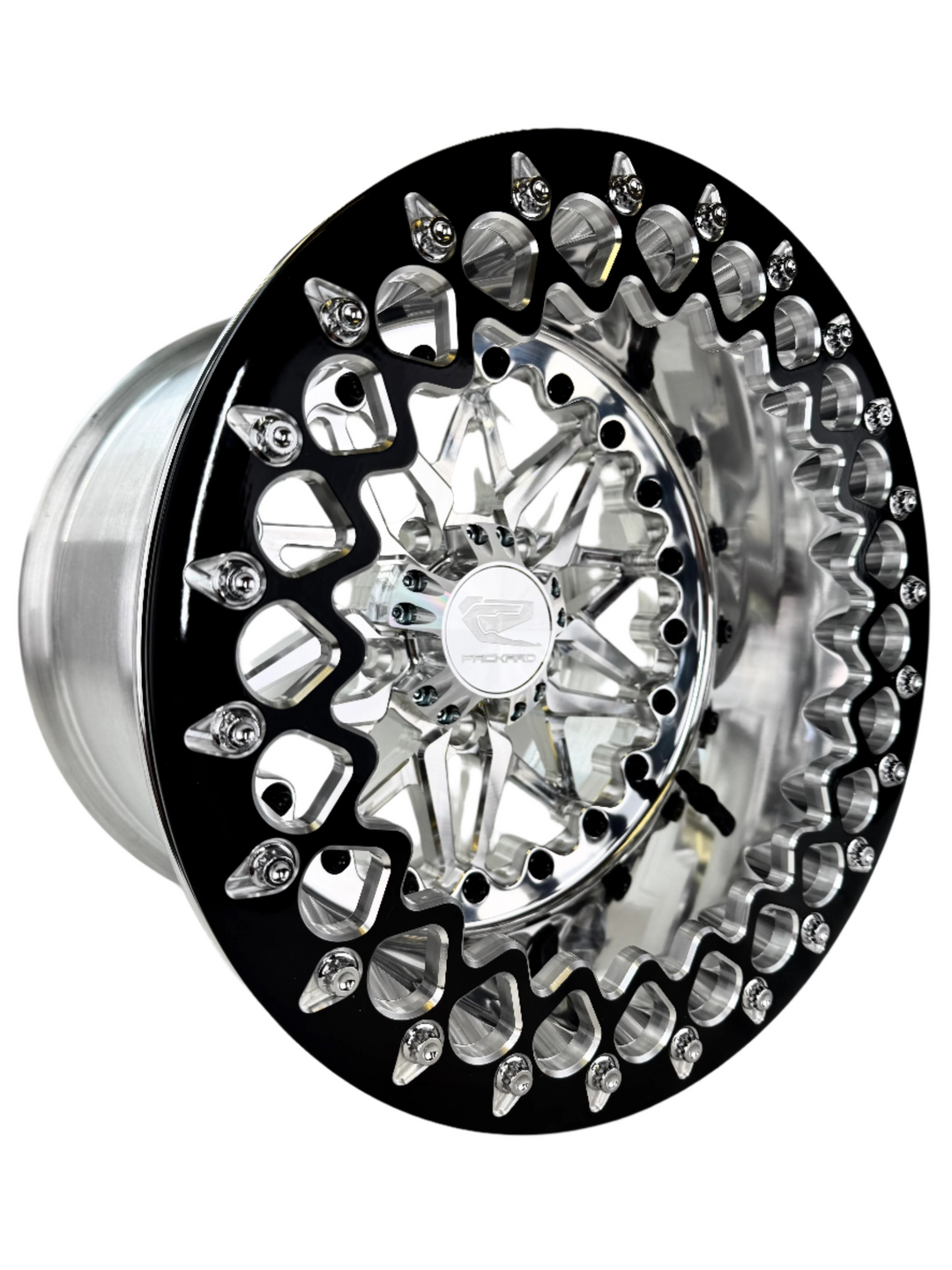 Impact - FF Forged Polished Beadlock - Silver RZR Pro R 5x4.5