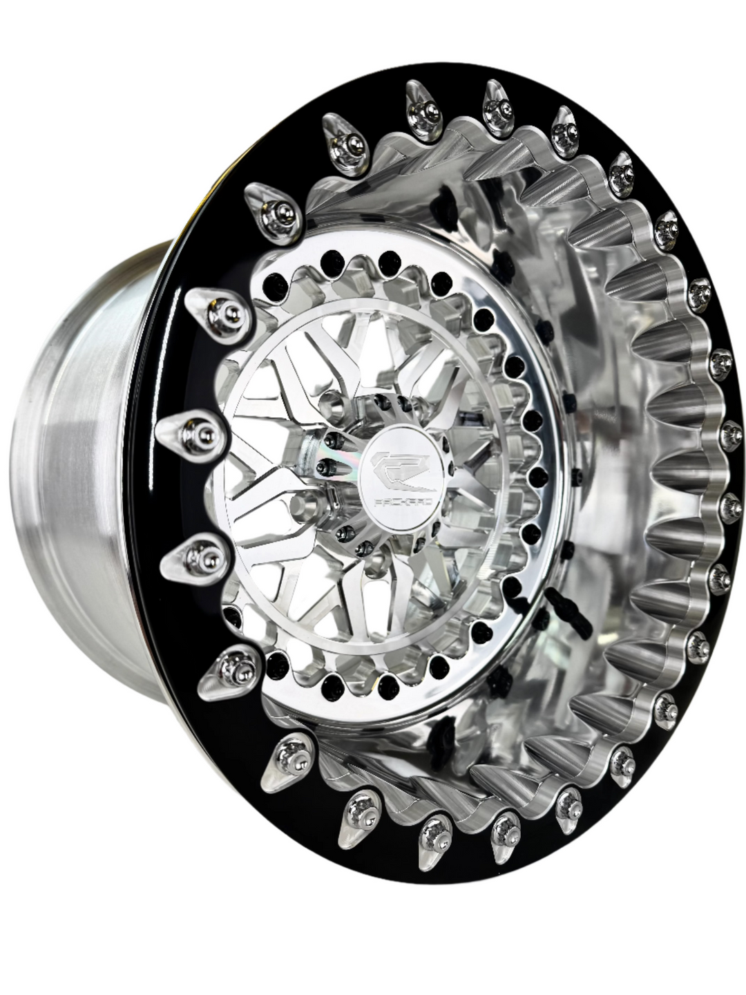 Apollo - FF Forged Polished Beadlock - Silver RZR Pro R 5x4.5