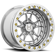 HF32 Rival Beadlock UTV Forged Wheel (Polished) | Hostile