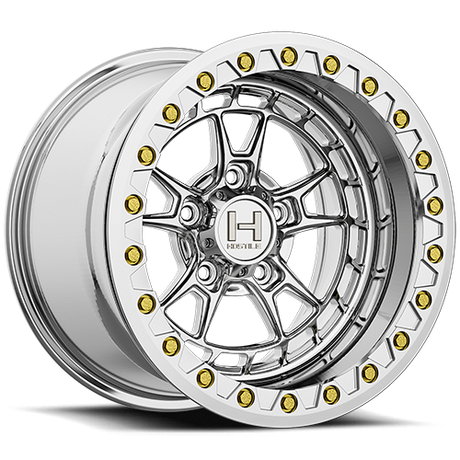 HF32 Rival Beadlock UTV Forged Wheel (Polished) | Hostile