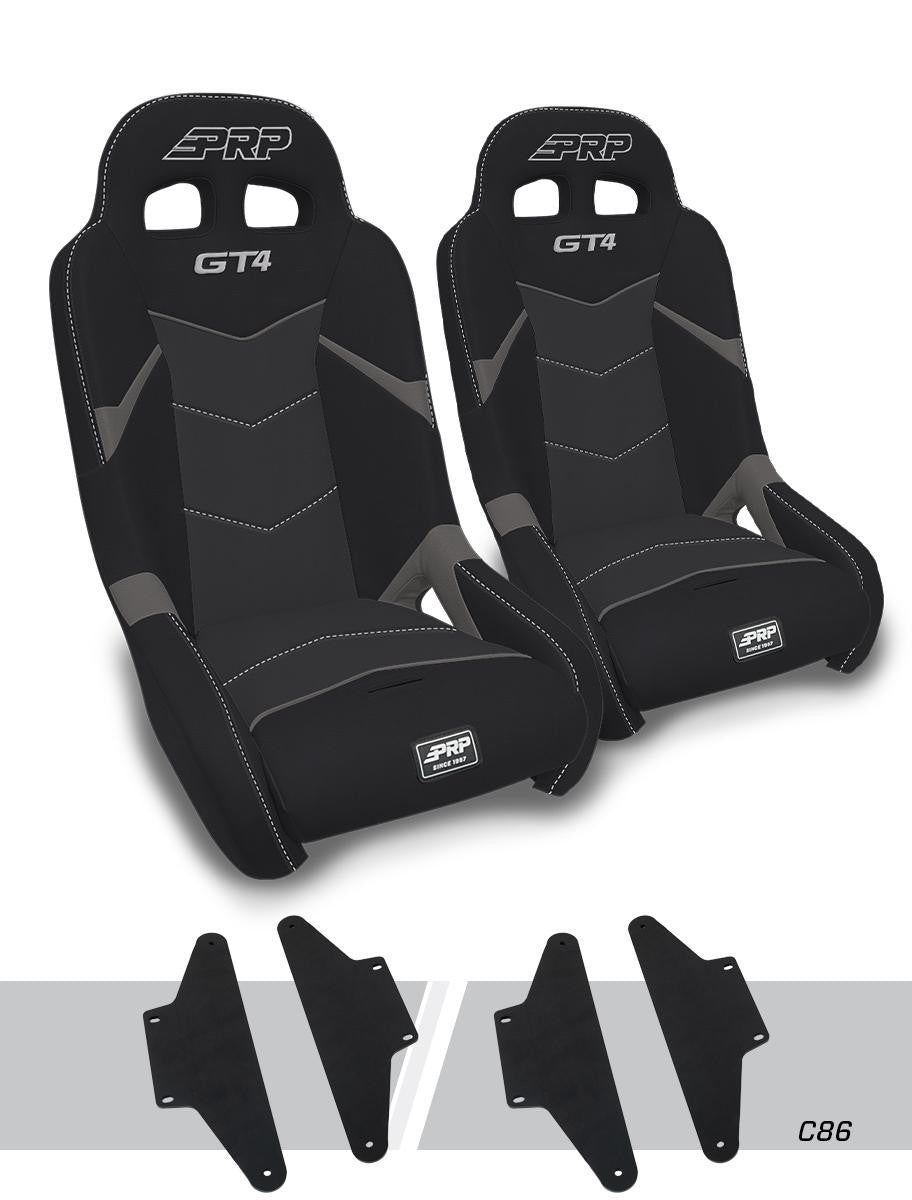 GT4 Suspension Seats Kit for Can-Am Maverick X3 (Pair)