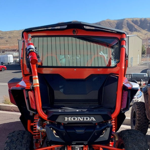 Honda Talon (4-Seat) Rear Windshield | Dirt Warrior Accessories