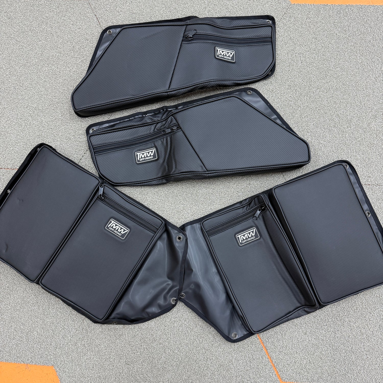 Polaris RZR 4 Sidewinder Door Bags (Garage Sale) Front and Rear door bags included