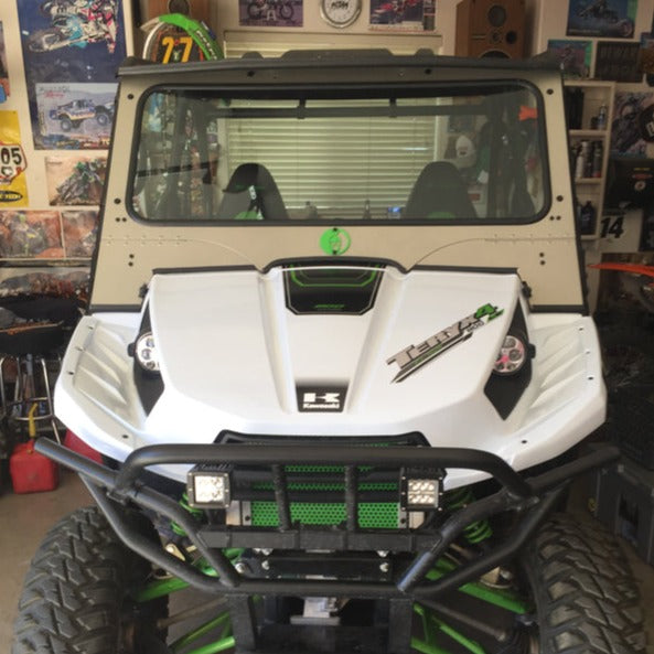 Kawasaki Teryx (2012-2015) Front Windshield | Dirt Warrior Accessories