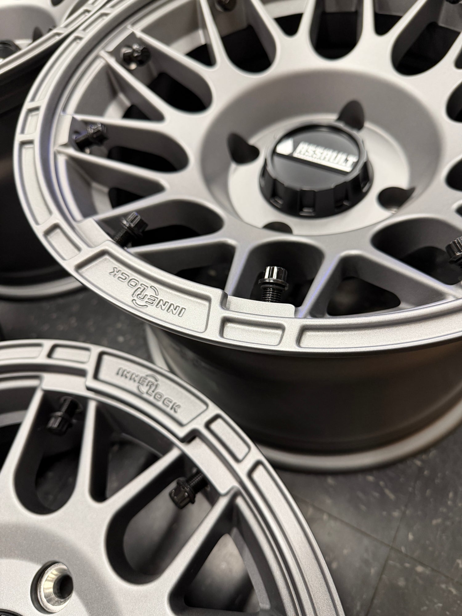 Hellfire Wheel Set for Sand Tires (Matte Titanium) 4x137 15x7 / 15x10 (GARAGE SALE)