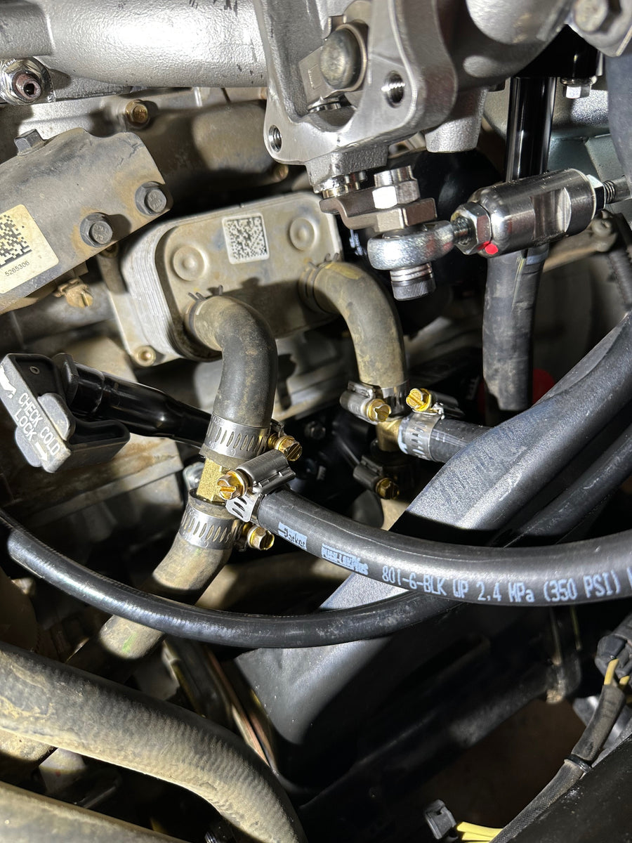 RZR Pro XP Turbocharger install kit for XPT car