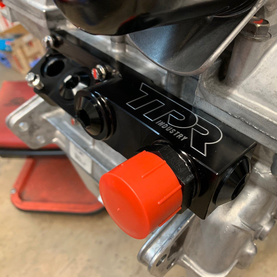 RZR Black Billet Breather Block