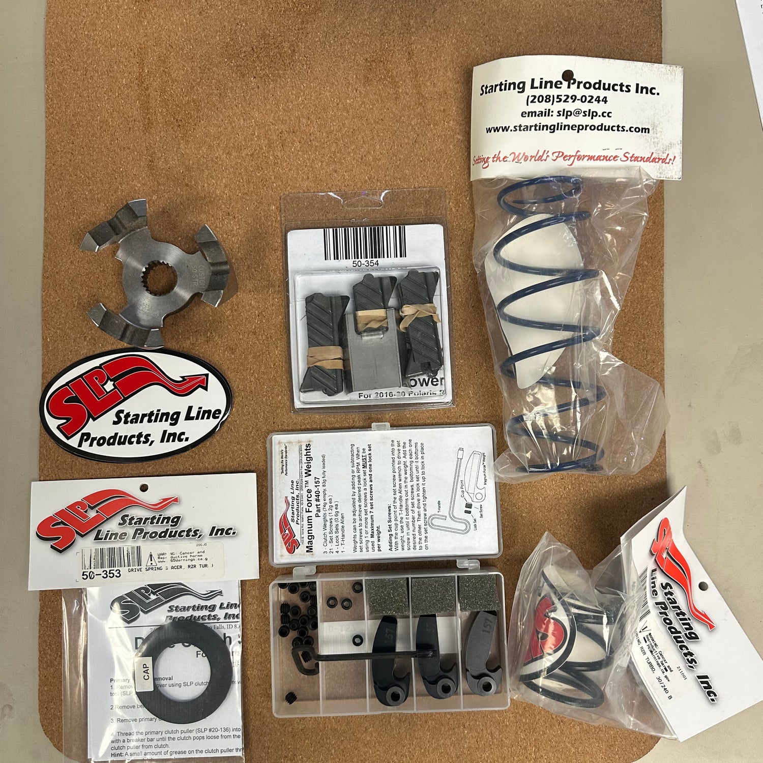 (2016) Polaris RZR XP Turbo Clutch Kit 0'-4500' High Load (GARAGE SALE)