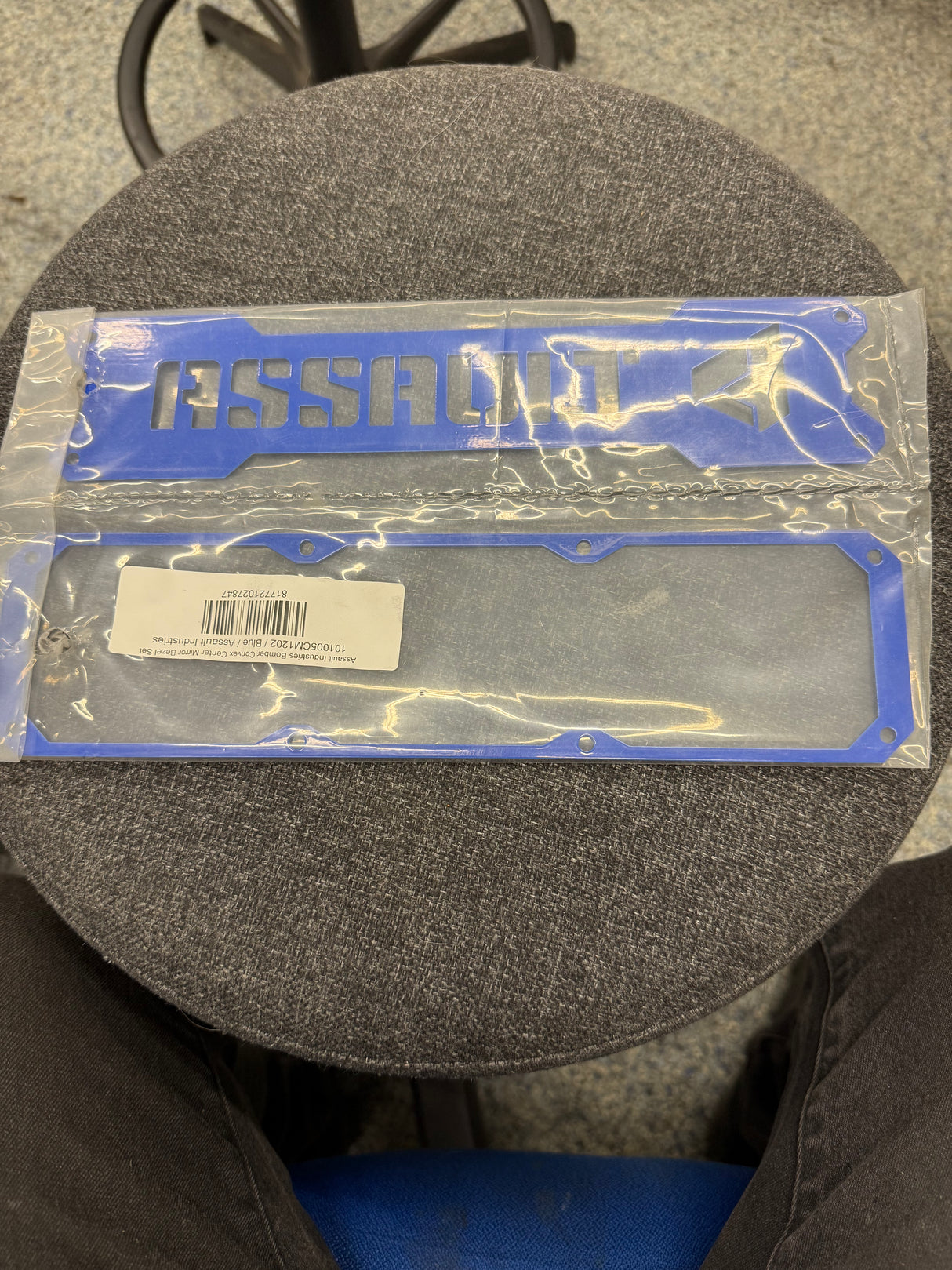 Bomber Convex Center Mirror Bezel Set (Garage Sale)