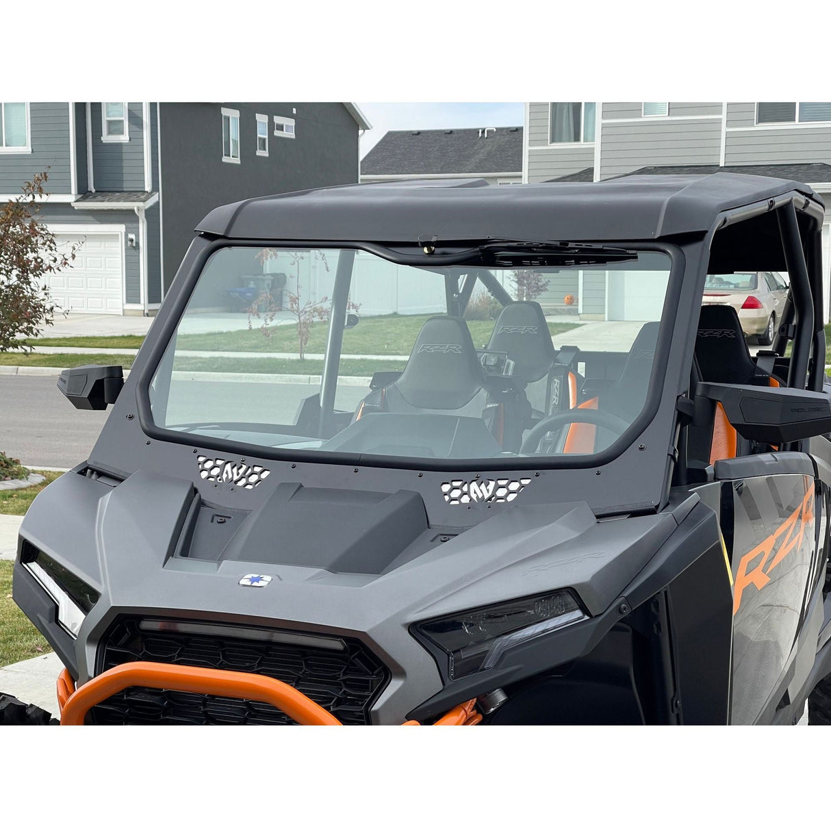 Polaris RZR XP Full Glass Windshield | Moto Armor
