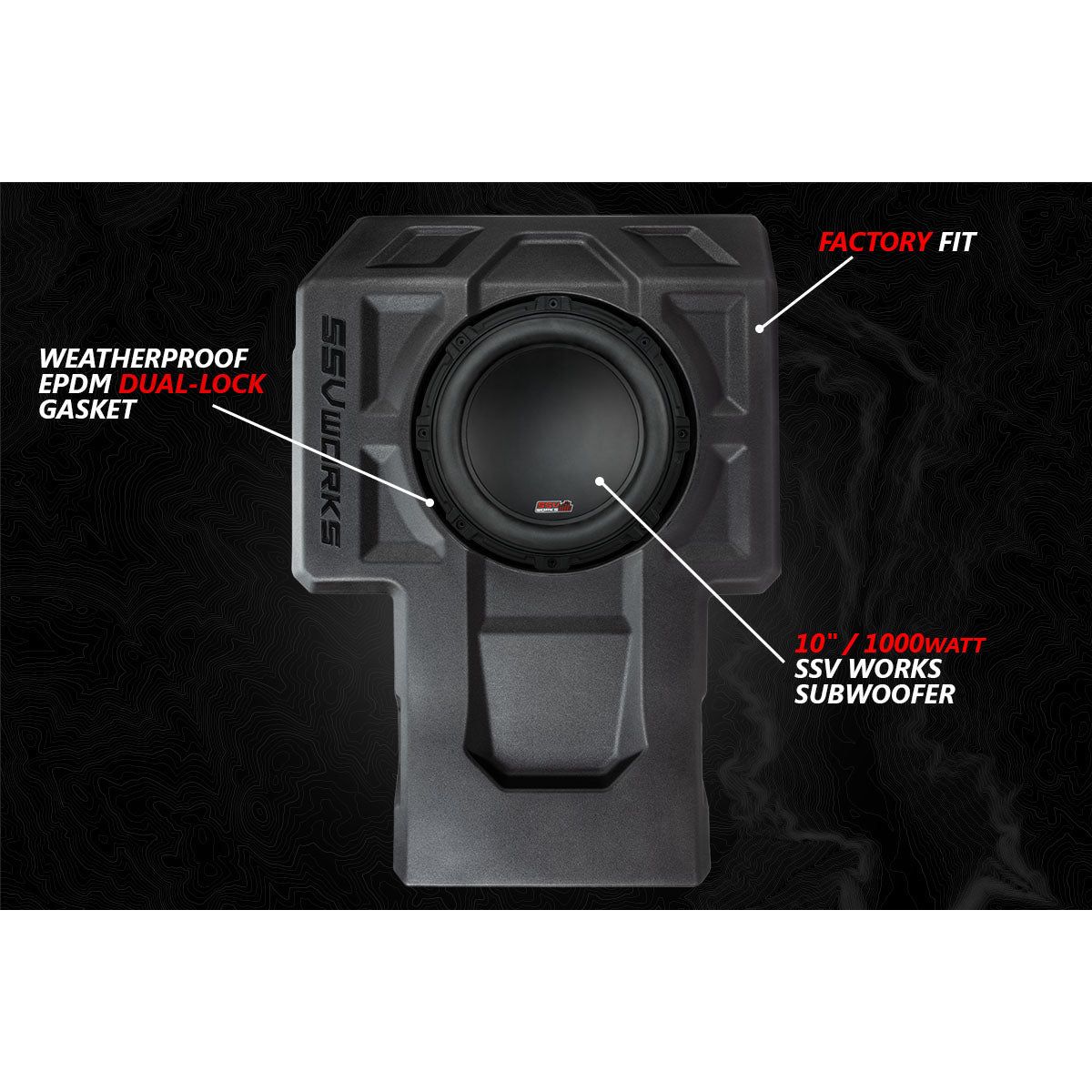 Kawasaki KRX Phase X 5 Speaker Audio Kit | SSV Works