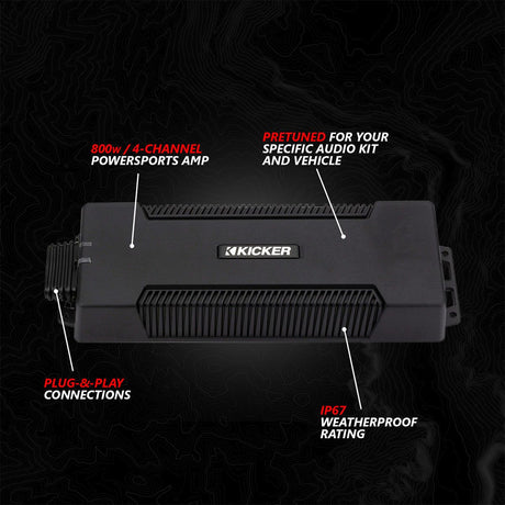 Can Am Maverick R Phase-4 V-Spec 1650watt 5-Speaker System | SSV Works