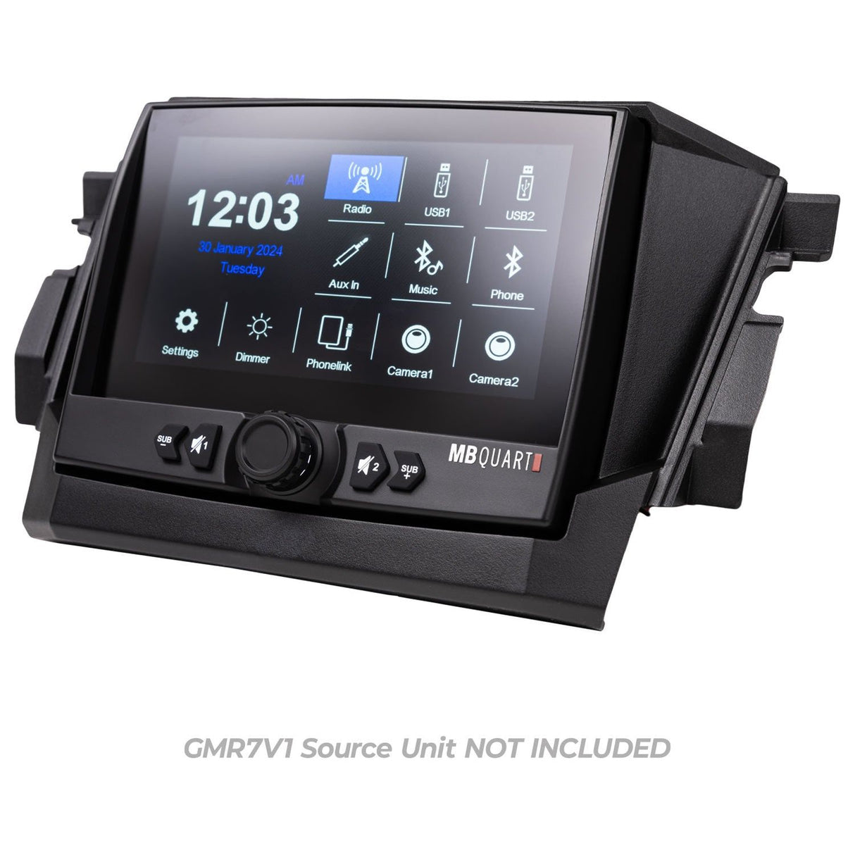 Polaris RZR Pro / Turbo R Source Unit Dash Installation Kit