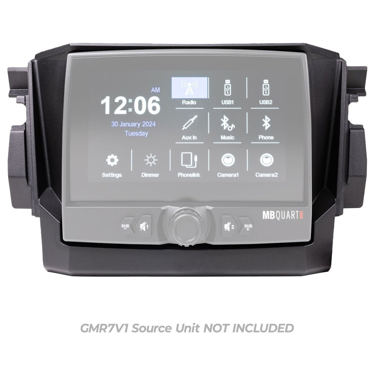 Polaris RZR Pro / Turbo R Source Unit Dash Installation Kit